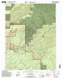 Download a high-resolution, GPS-compatible USGS topo map for Onion Butte, CA (1997 edition)