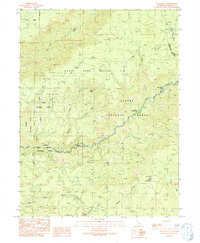 Download a high-resolution, GPS-compatible USGS topo map for Onion Butte, CA (1991 edition)