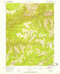 Download a high-resolution, GPS-compatible USGS topo map for Onion Valley, CA (1958 edition)