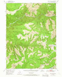 preview thumbnail of historical topo map of Plumas County, CA in 1950