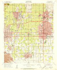 Download a high-resolution, GPS-compatible USGS topo map for Ontario, CA (1955 edition)