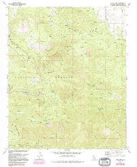 Download a high-resolution, GPS-compatible USGS topo map for Onyx Peak, CA (1994 edition)