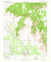 Download a high-resolution, GPS-compatible USGS topo map for Orange Cove North, CA (1967 edition)
