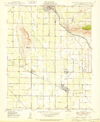 1950 Map of Orange Cove South