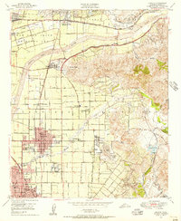 Download a high-resolution, GPS-compatible USGS topo map for Orange, CA (1956 edition)