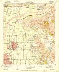 Download a high-resolution, GPS-compatible USGS topo map for Orange, CA (1950 edition)