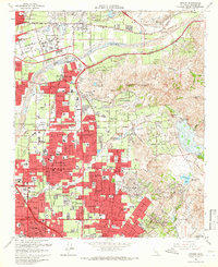 Download a high-resolution, GPS-compatible USGS topo map for Orange, CA (1966 edition)