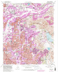 Download a high-resolution, GPS-compatible USGS topo map for Orange, CA (1982 edition)