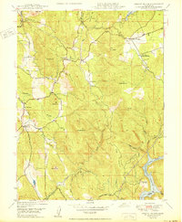 Download a high-resolution, GPS-compatible USGS topo map for Oregon House, CA (1950 edition)