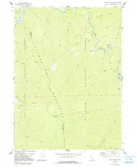 Download a high-resolution, GPS-compatible USGS topo map for Orleans Mtn, CA (1991 edition)