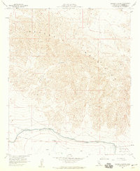 Download a high-resolution, GPS-compatible USGS topo map for Orocopia Canyon, CA (1959 edition)
