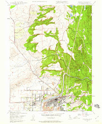 Download a high-resolution, GPS-compatible USGS topo map for Oroville, CA (1959 edition)