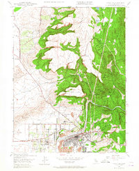 Download a high-resolution, GPS-compatible USGS topo map for Oroville, CA (1965 edition)