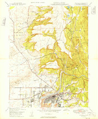 Download a high-resolution, GPS-compatible USGS topo map for Oroville, CA (1949 edition)