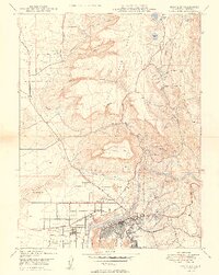 1949 Map of Oroville