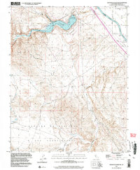 preview thumbnail of historical topo map of Merced County, CA in 2000
