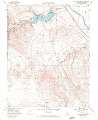 preview thumbnail of historical topo map of Merced County, CA in 1969
