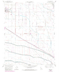 Download a high-resolution, GPS-compatible USGS topo map for Oxalis, CA (1984 edition)