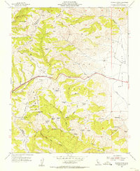 preview thumbnail of historical topo map of Merced County, CA in 1955