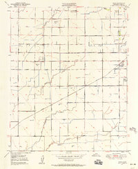 Download a high-resolution, GPS-compatible USGS topo map for Paige, CA (1958 edition)