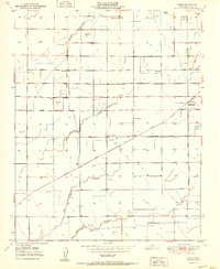 Download a high-resolution, GPS-compatible USGS topo map for Paige, CA (1951 edition)