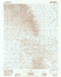 Download a high-resolution, GPS-compatible USGS topo map for Palen Pass, CA (1984 edition)