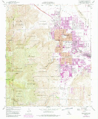 Download a high-resolution, GPS-compatible USGS topo map for Palm Springs, CA (1988 edition)