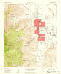 Download a high-resolution, GPS-compatible USGS topo map for Palm Springs, CA (1959 edition)