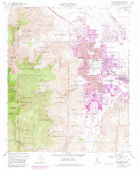 Download a high-resolution, GPS-compatible USGS topo map for Palm Springs, CA (1980 edition)