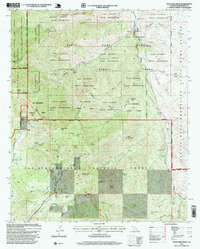 preview thumbnail of historical topo map of Riverside County, CA in 1996