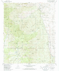 preview thumbnail of historical topo map of Riverside County, CA in 1981