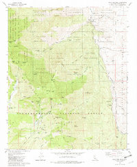 Download a high-resolution, GPS-compatible USGS topo map for Palm View Peak, CA (1982 edition)