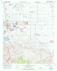 Download a high-resolution, GPS-compatible USGS topo map for Palmdale, CA (1975 edition)