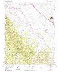 Download a high-resolution, GPS-compatible USGS topo map for Palo Escrito Peak, CA (1984 edition)