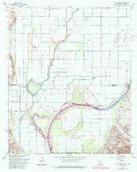 Download a high-resolution, GPS-compatible USGS topo map for Palo Verde, CA (1985 edition)