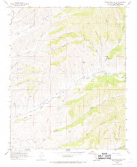 Download a high-resolution, GPS-compatible USGS topo map for Pancho Rico Valley, CA (1968 edition)