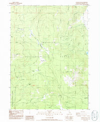 Download a high-resolution, GPS-compatible USGS topo map for Panther Rock, CA (1986 edition)