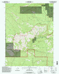 Download a high-resolution, GPS-compatible USGS topo map for Panther Spring, CA (1998 edition)