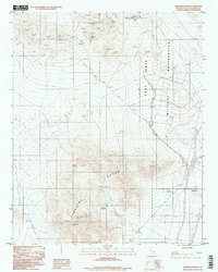 Download a high-resolution, GPS-compatible USGS topo map for Paradise Range, CA (1998 edition)