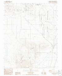 Download a high-resolution, GPS-compatible USGS topo map for Paradise Range, CA (1987 edition)