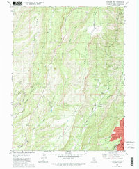 Download a high-resolution, GPS-compatible USGS topo map for Paradise West, CA (1984 edition)