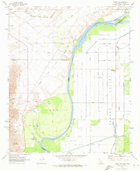 preview thumbnail of historical topo map of Riverside County, CA in 1970
