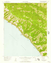 Download a high-resolution, GPS-compatible USGS topo map for Partington Ridge, CA (1957 edition)