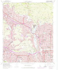 Download a high-resolution, GPS-compatible USGS topo map for Pasadena, CA (1975 edition)