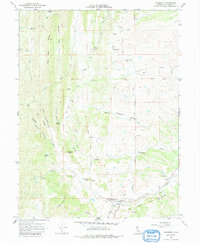 Download a high-resolution, GPS-compatible USGS topo map for Paskenta, CA (1985 edition)