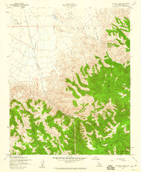 Download a high-resolution, GPS-compatible USGS topo map for Pastoria Creek, CA (1960 edition)