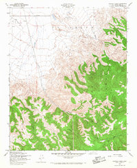 Download a high-resolution, GPS-compatible USGS topo map for Pastoria Creek, CA (1968 edition)