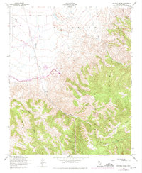 Download a high-resolution, GPS-compatible USGS topo map for Pastoria Creek, CA (1975 edition)
