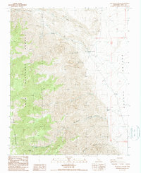 Download a high-resolution, GPS-compatible USGS topo map for Pat Keyes Canyon, CA (1987 edition)