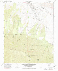 Download a high-resolution, GPS-compatible USGS topo map for Peak Mountain, CA (1977 edition)